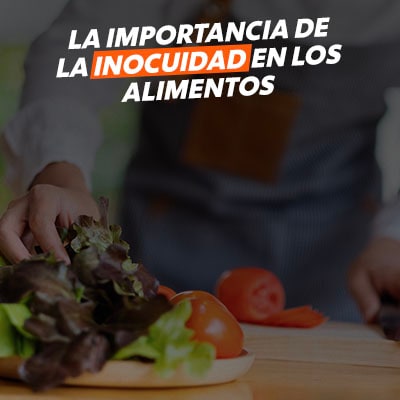 Conservar la inocuidad de los alimentos en la cocina de un restaurante