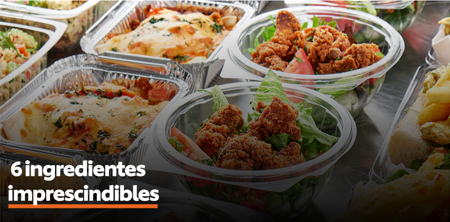 Platillos listos par aentregar