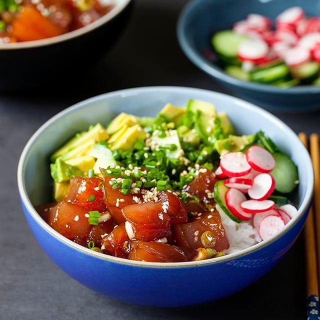 Poke, Comida Hawaiana