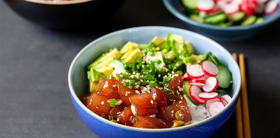 Poke, Comida Hawaiana